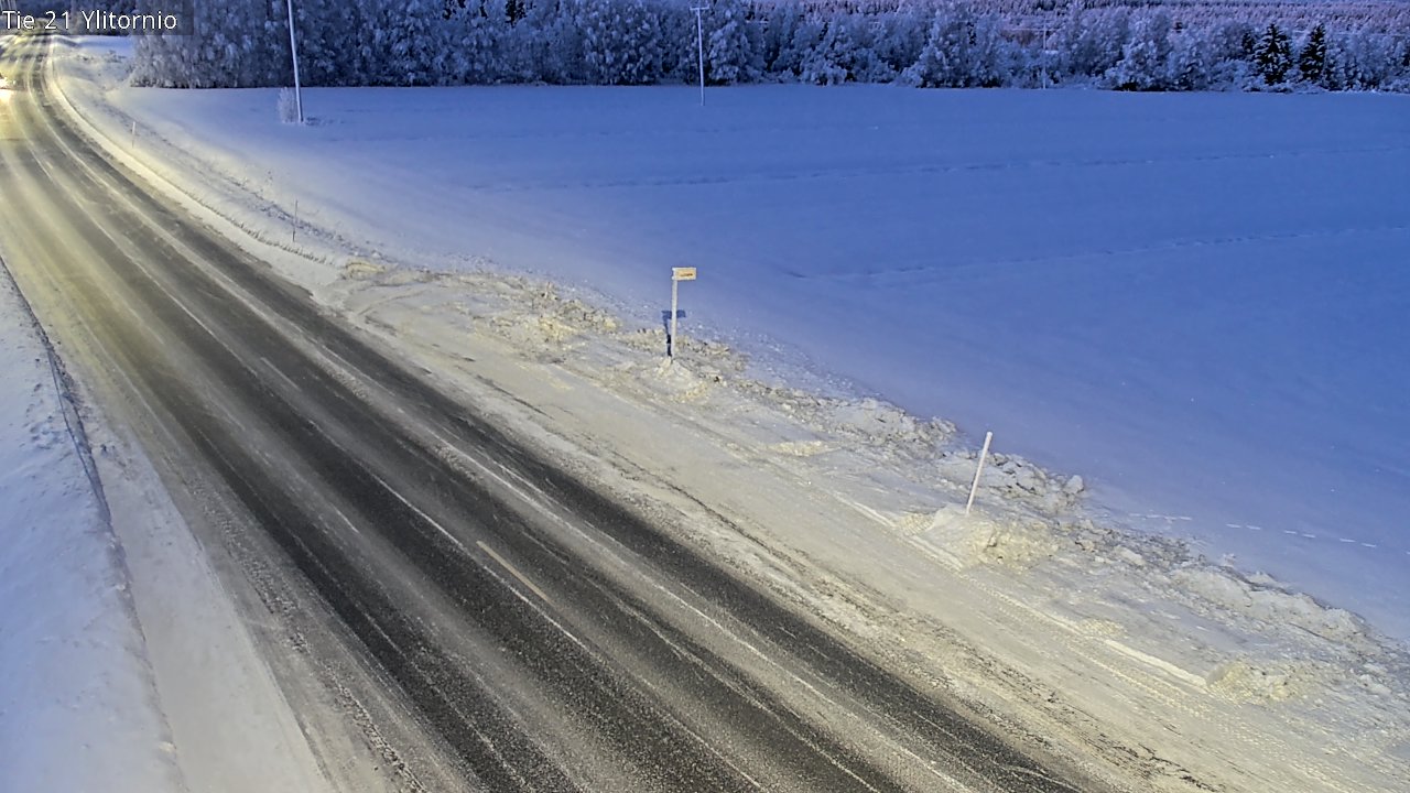 Kelikamerat Kuva Tie 21 Ylitornio, Tornio, Lappi