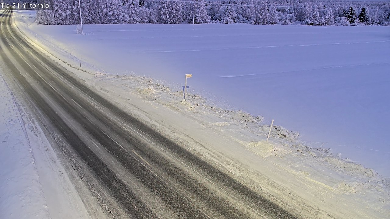 Kelikamerat Kuva Tie 21 Ylitornio, Tornio, Lappi