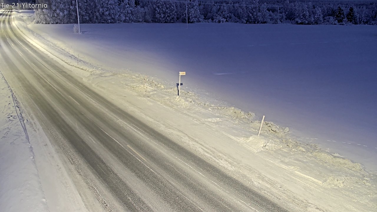 Kelikamerat Kuva Tie 21 Ylitornio, Tornio, Lappi