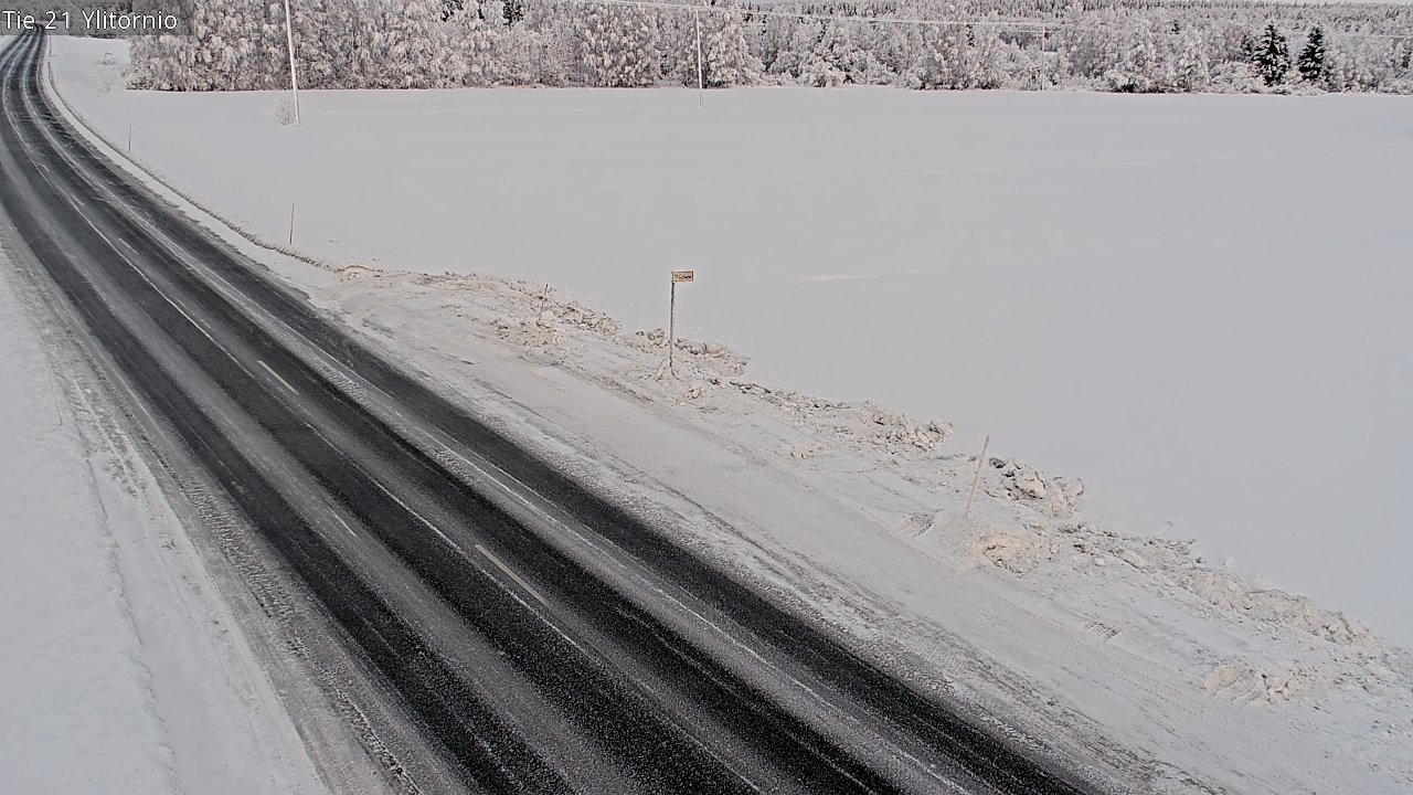 Kelikamerat Kuva Tie 21 Ylitornio, Tornio, Lappi