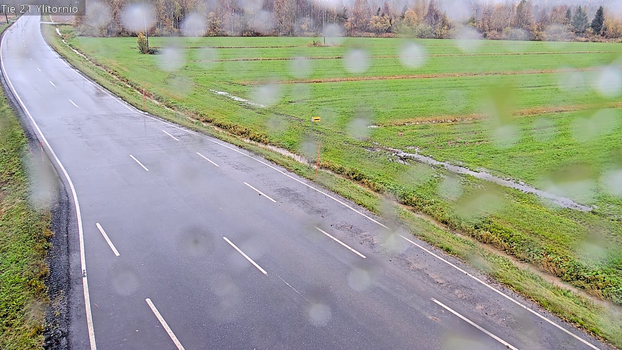 Weather Camera Image Road 21 Ylitornio, Tornio, Lappi