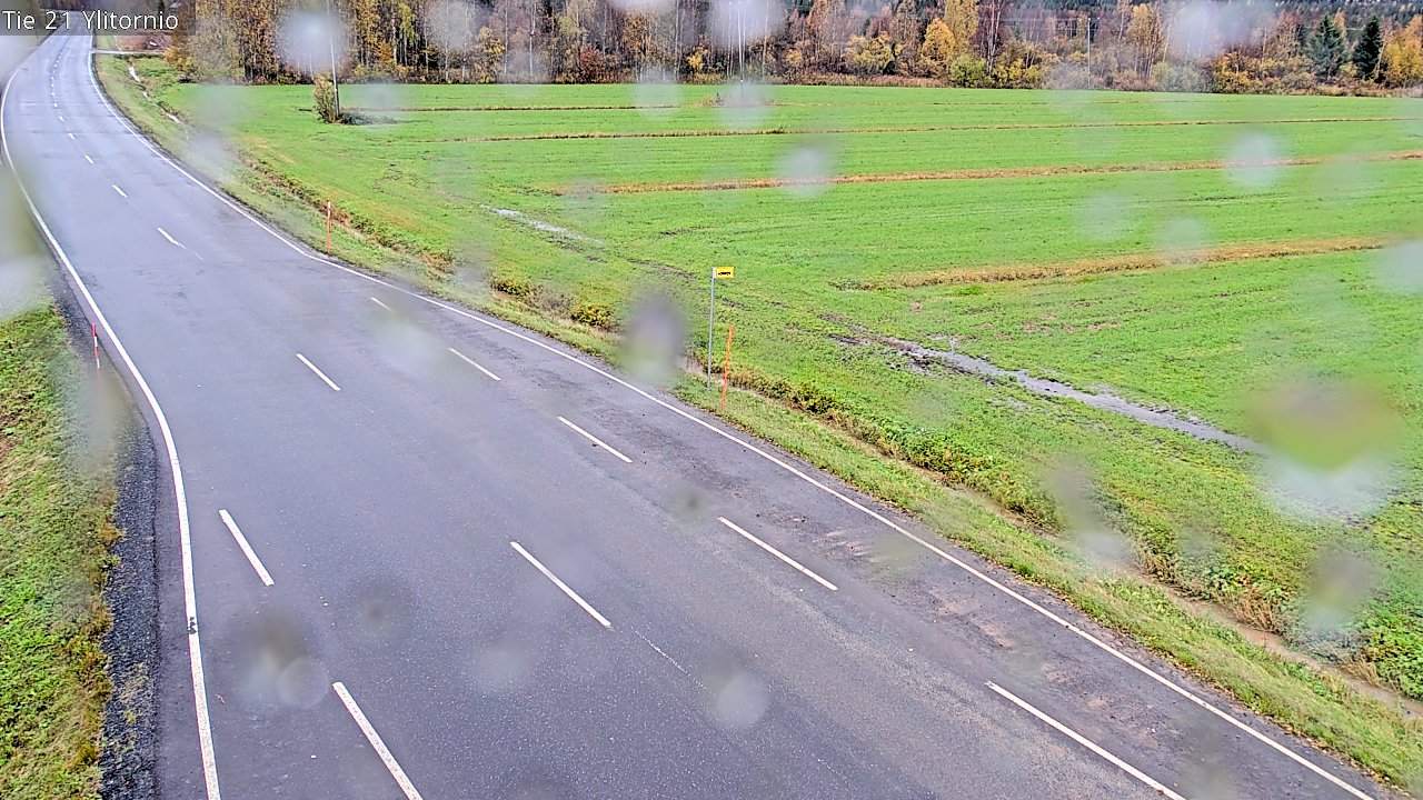 Weather Camera Image Road 21 Ylitornio, Tornio, Lappi