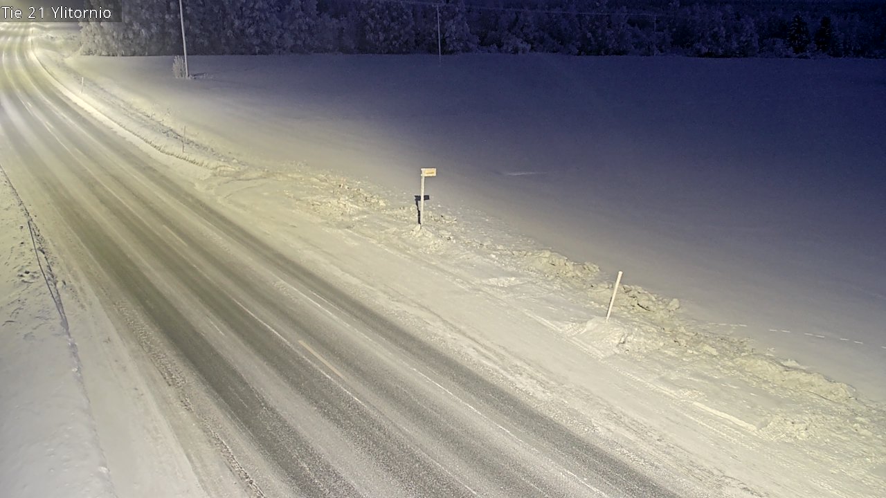 Kelikamerat Kuva Tie 21 Ylitornio, Tornio, Lappi