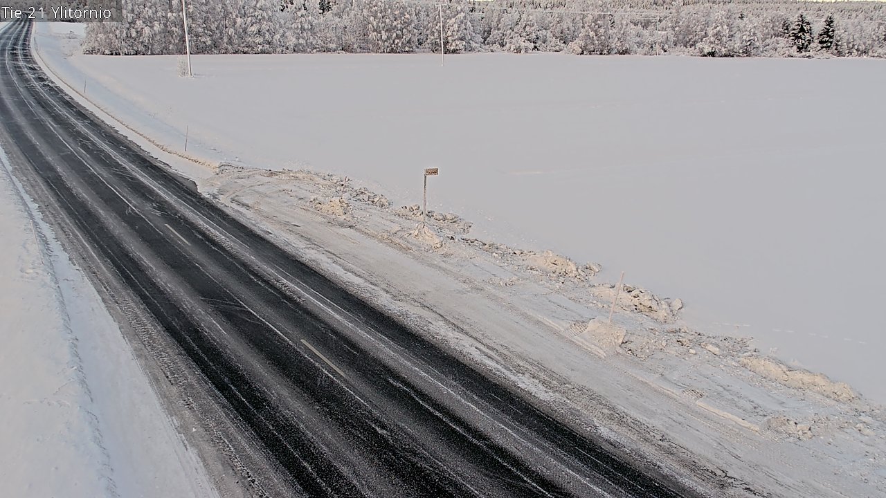 Kelikamerat Kuva Tie 21 Ylitornio, Tornio, Lappi