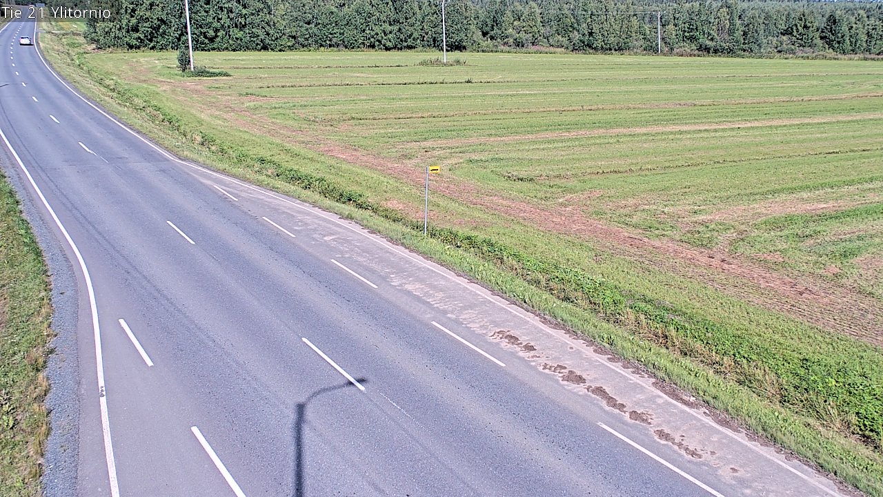 Weather Camera Image Road 21 Ylitornio, Tornio, Lappi