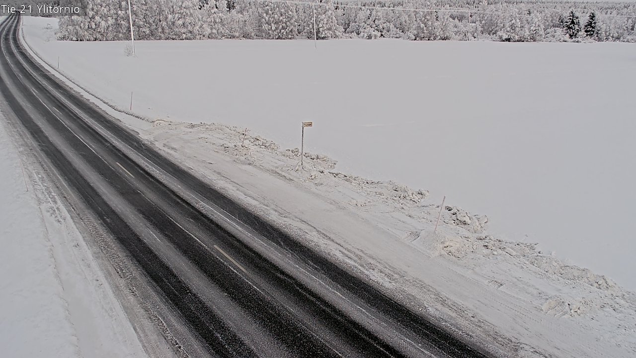 Kelikamerat Kuva Tie 21 Ylitornio, Tornio, Lappi