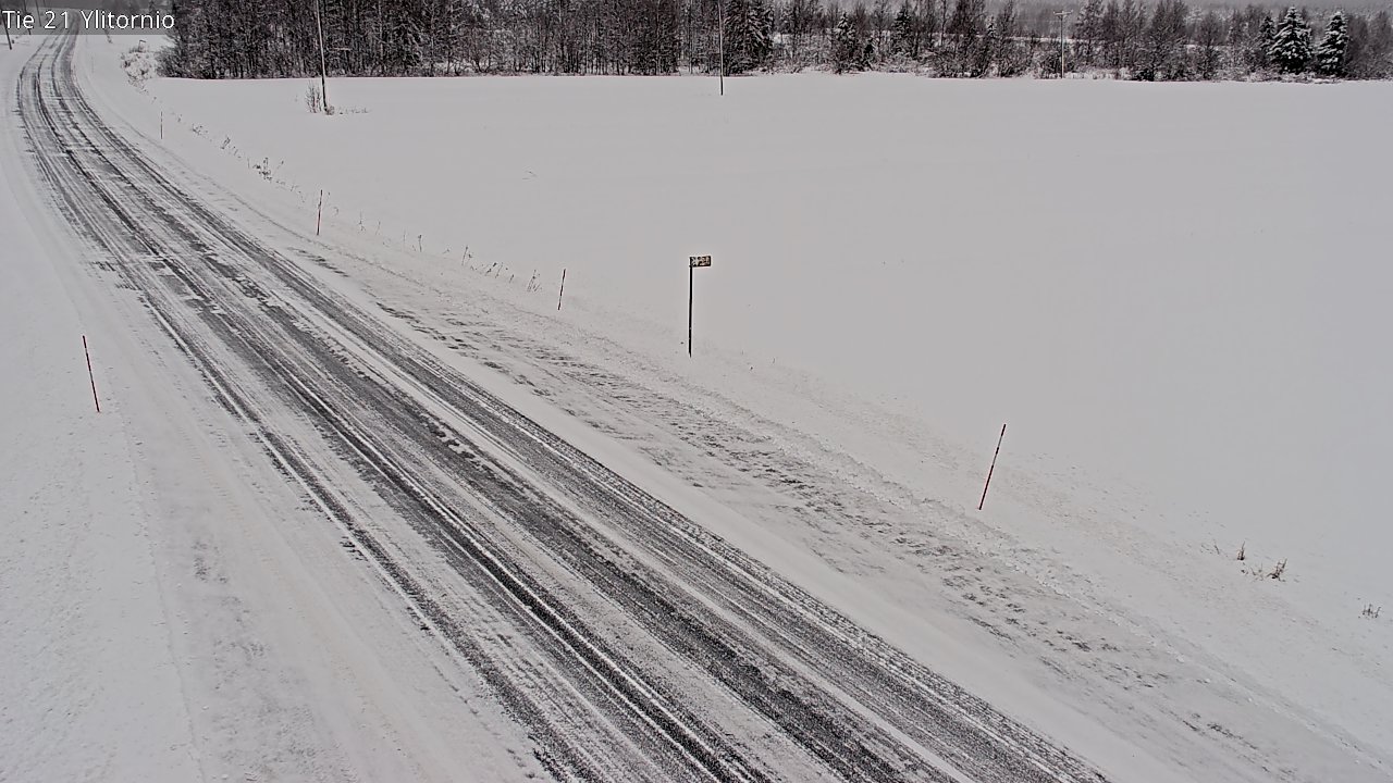 Kelikamerat Kuva Tie 21 Ylitornio, Tornio, Lappi