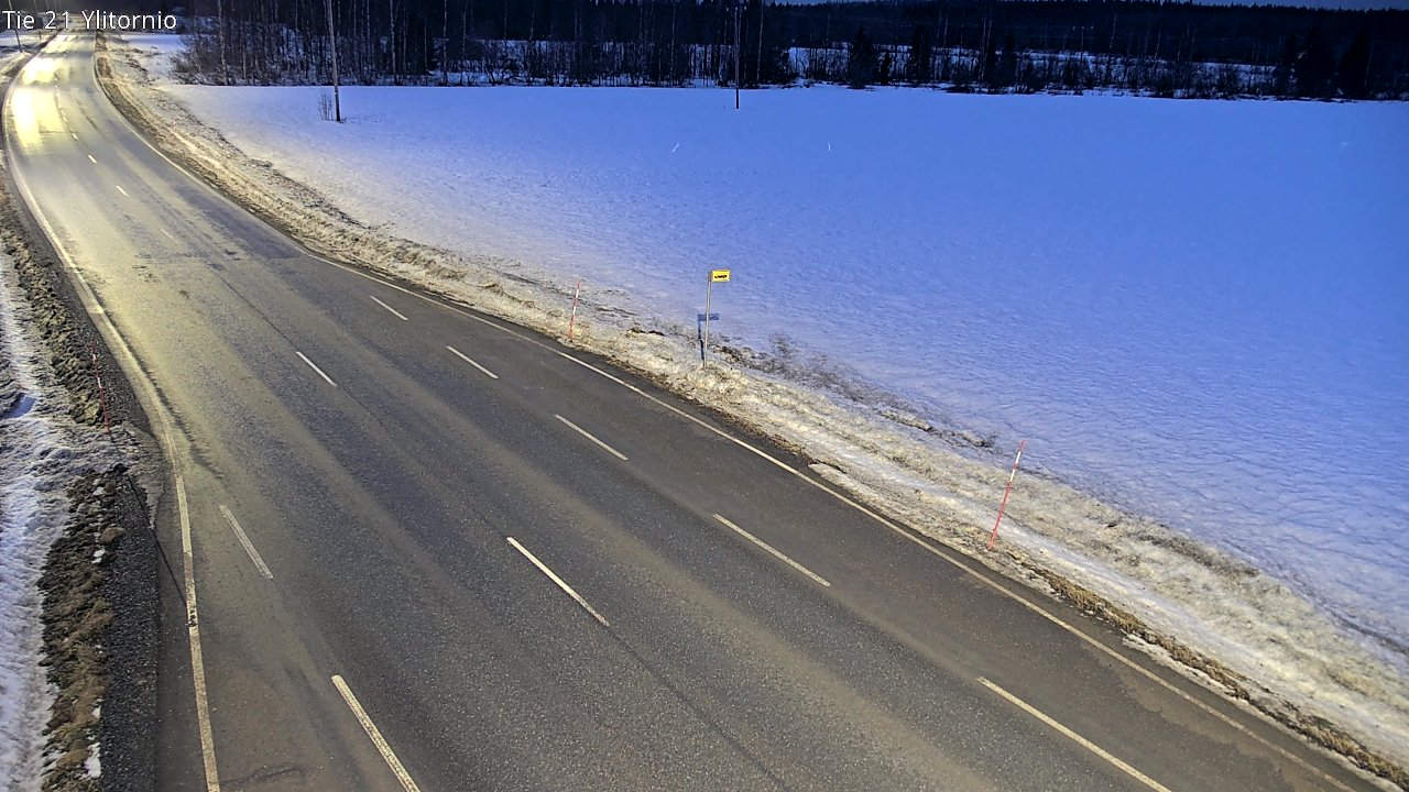 Kelikamerat Kuva Tie 21 Ylitornio, Tornio, Lappi