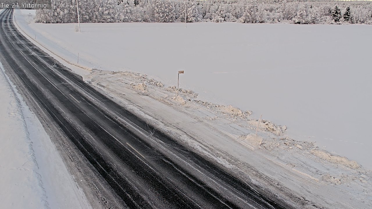 Kelikamerat Kuva Tie 21 Ylitornio, Tornio, Lappi