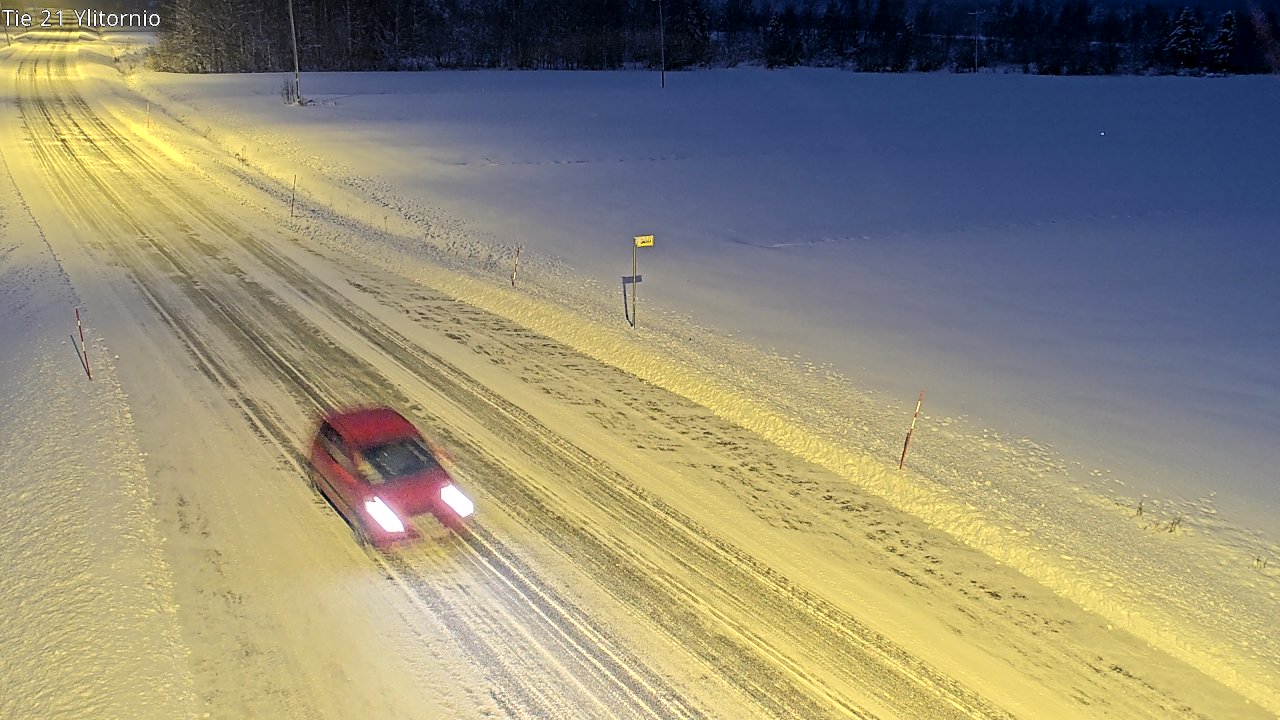 Kelikamerat Kuva Tie 21 Ylitornio, Tornio, Lappi