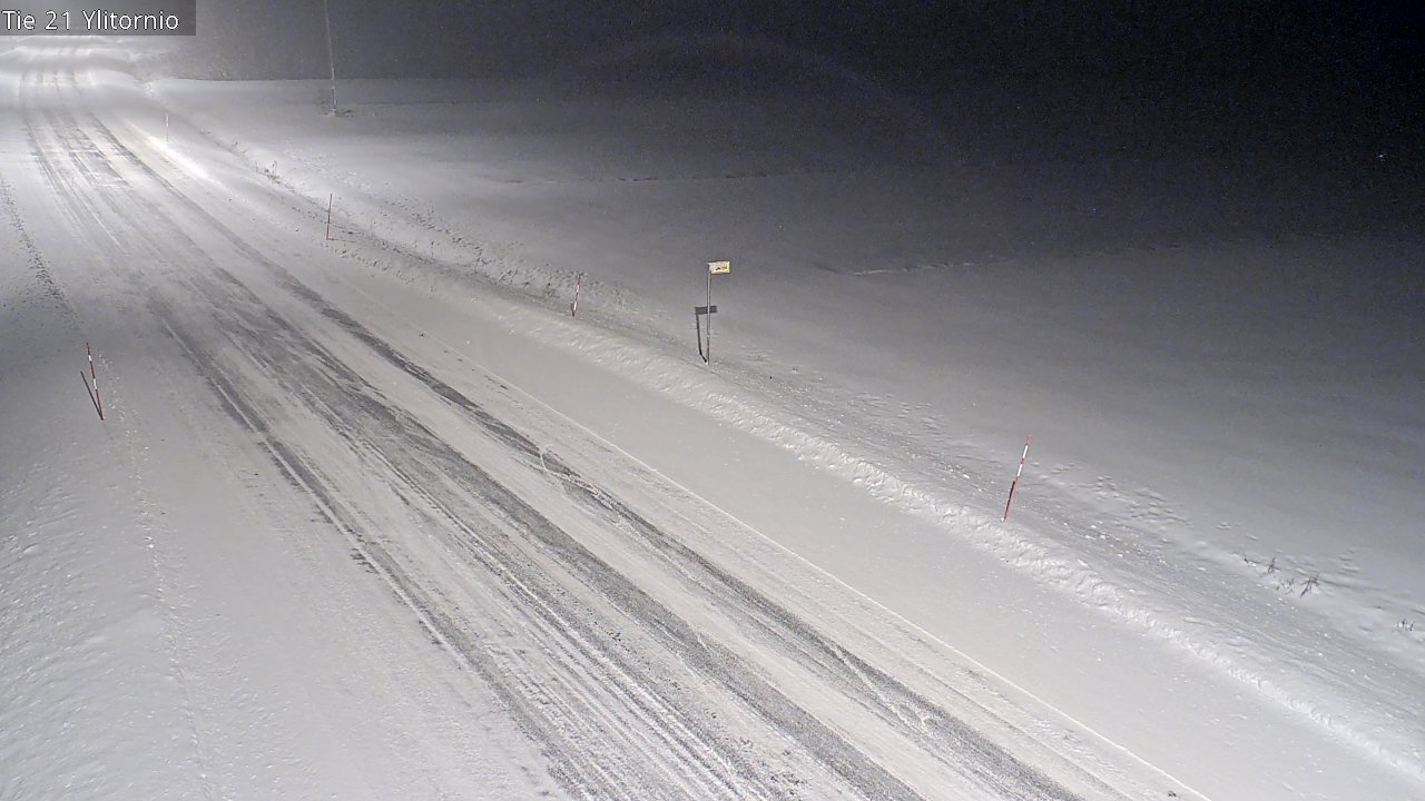Weather Camera Image Road 21 Ylitornio, Tornio, Lappi