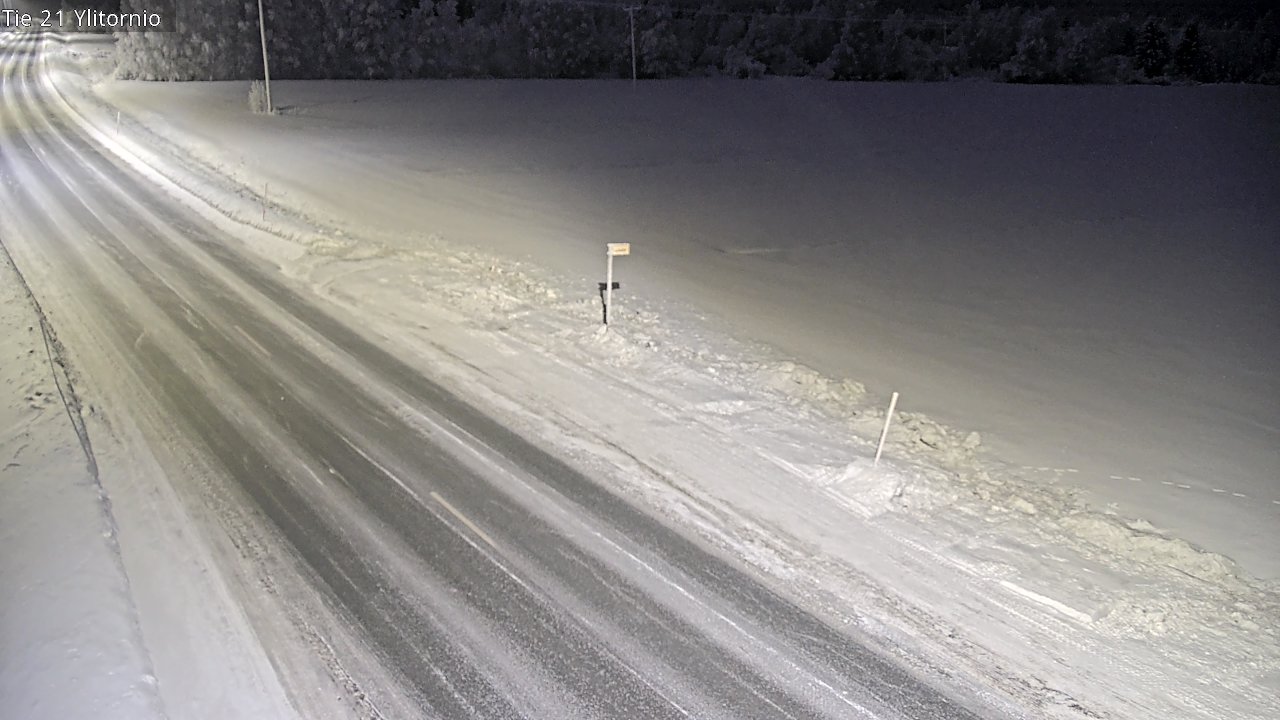 Kelikamerat Kuva Tie 21 Ylitornio, Tornio, Lappi