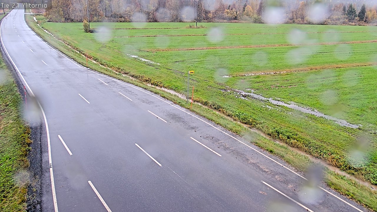 Weather Camera Image Road 21 Ylitornio, Tornio, Lappi