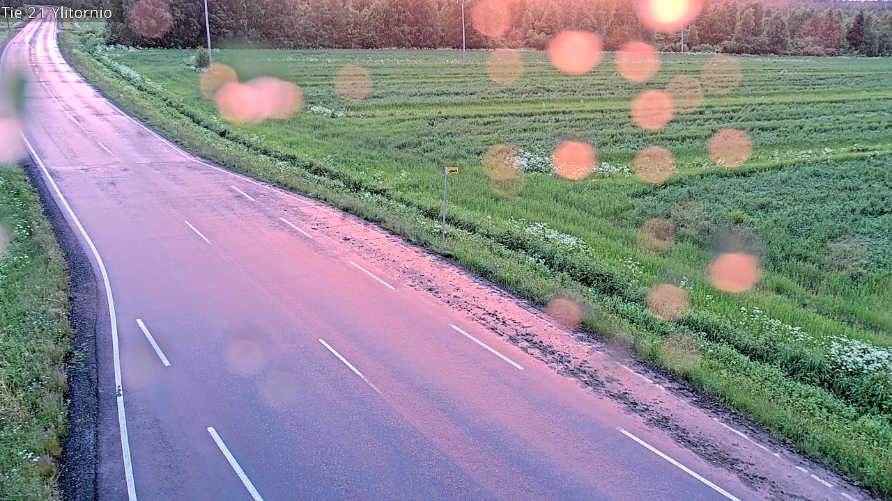 Kelikamerat Kuva Tie 21 Ylitornio, Tornio, Lappi