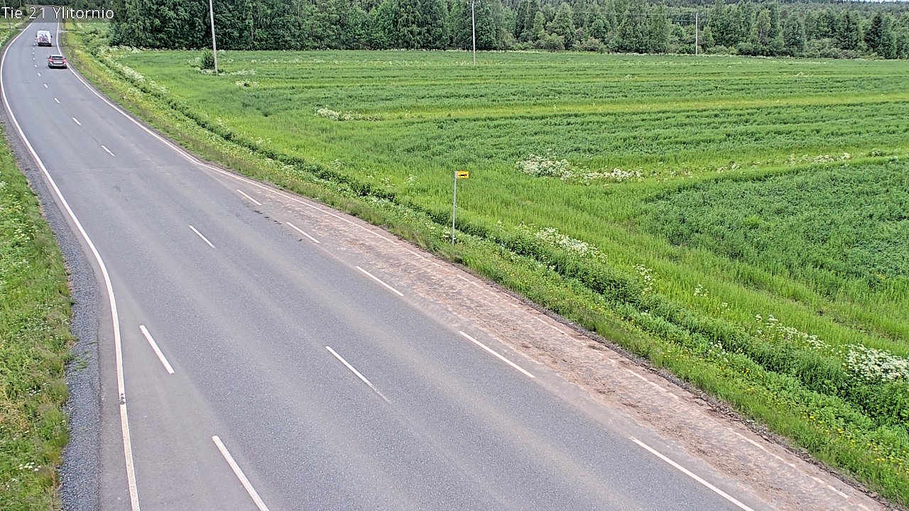 Kelikamerat Kuva Tie 21 Ylitornio, Tornio, Lappi