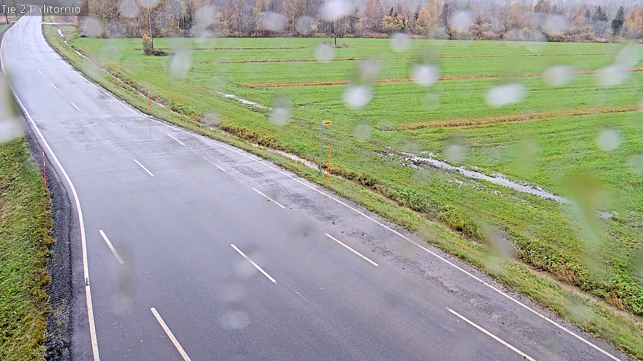 Weather Camera Image Road 21 Ylitornio, Tornio, Lappi