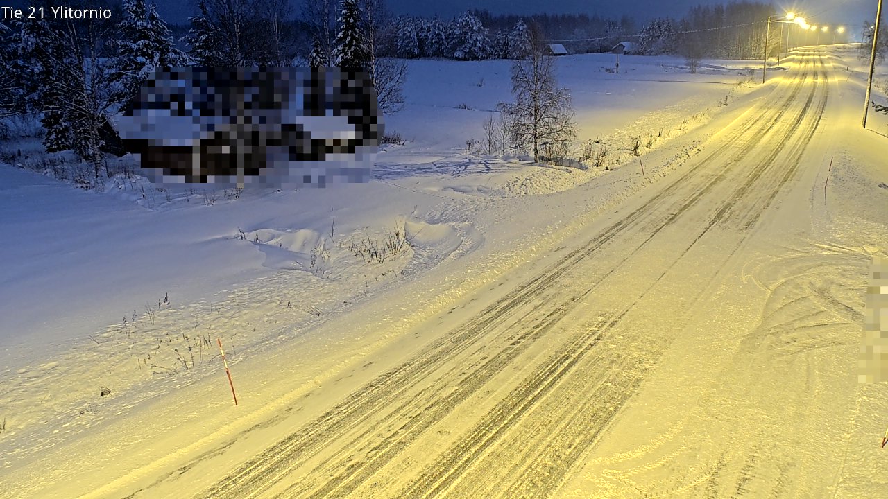 Kelikamerat Kuva Tie 21 Ylitornio, Tornio, Lappi