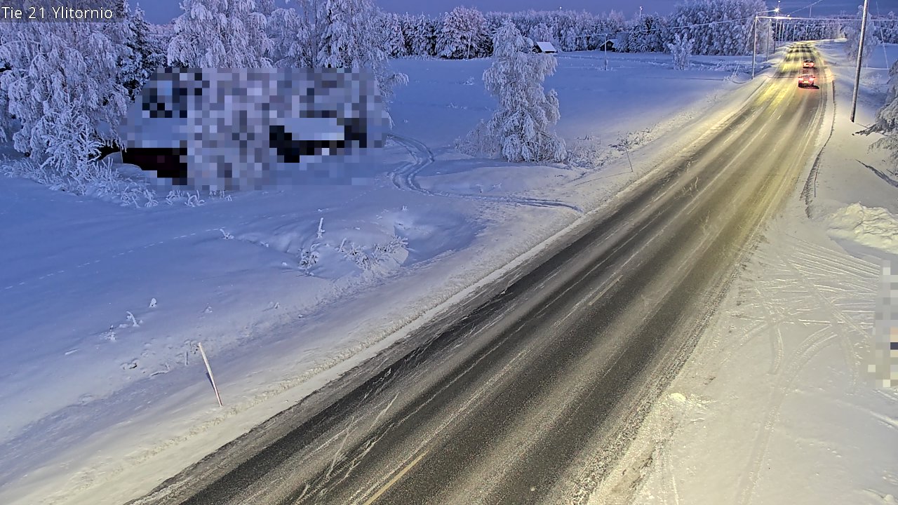 Kelikamerat Kuva Tie 21 Ylitornio, Tornio, Lappi