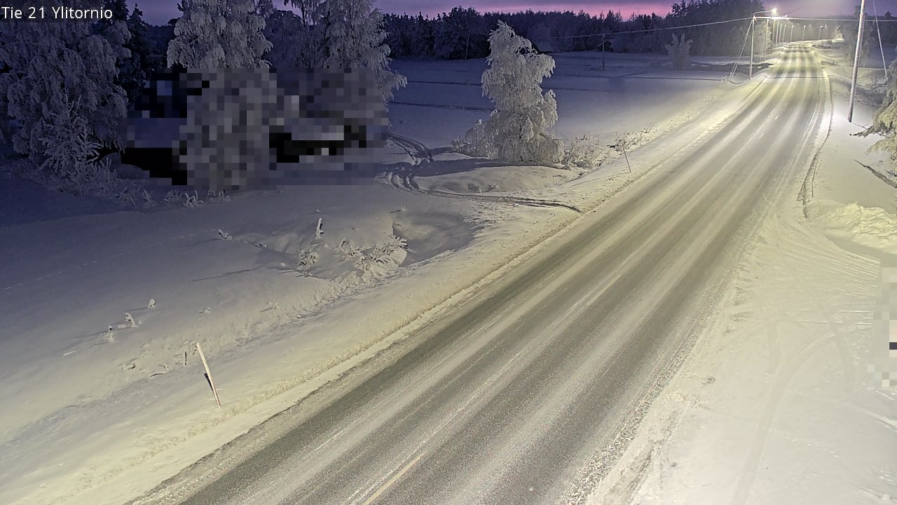 Kelikamerat Kuva Tie 21 Ylitornio, Tornio, Lappi