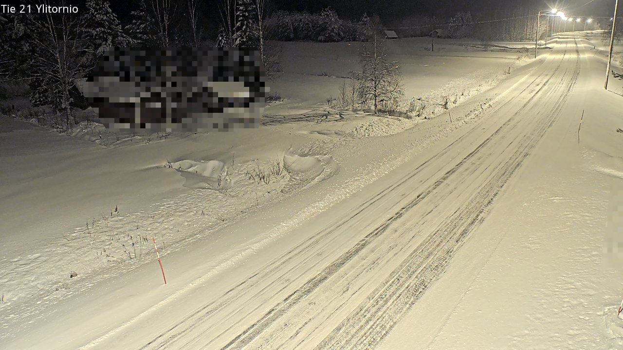 Kelikamerat Kuva Tie 21 Ylitornio, Tornio, Lappi