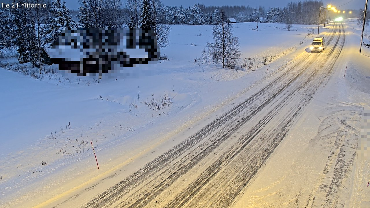 Kelikamerat Kuva Tie 21 Ylitornio, Tornio, Lappi