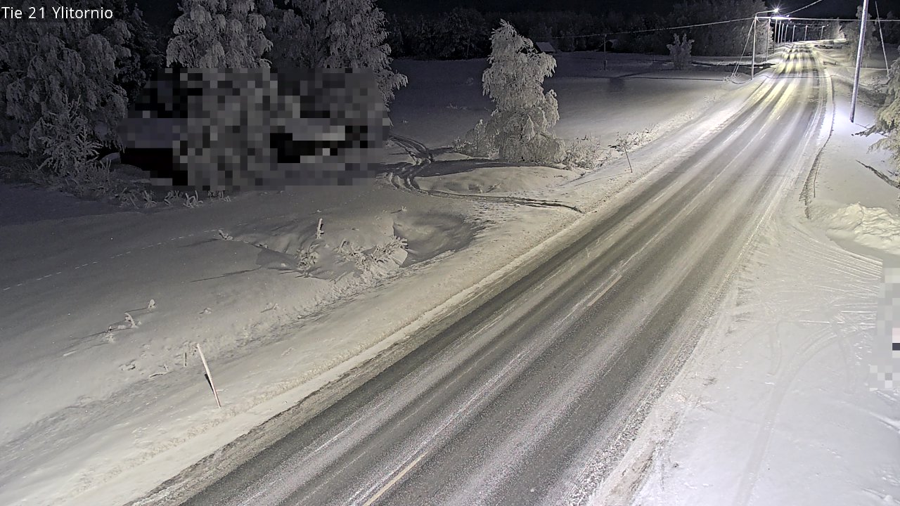 Kelikamerat Kuva Tie 21 Ylitornio, Tornio, Lappi