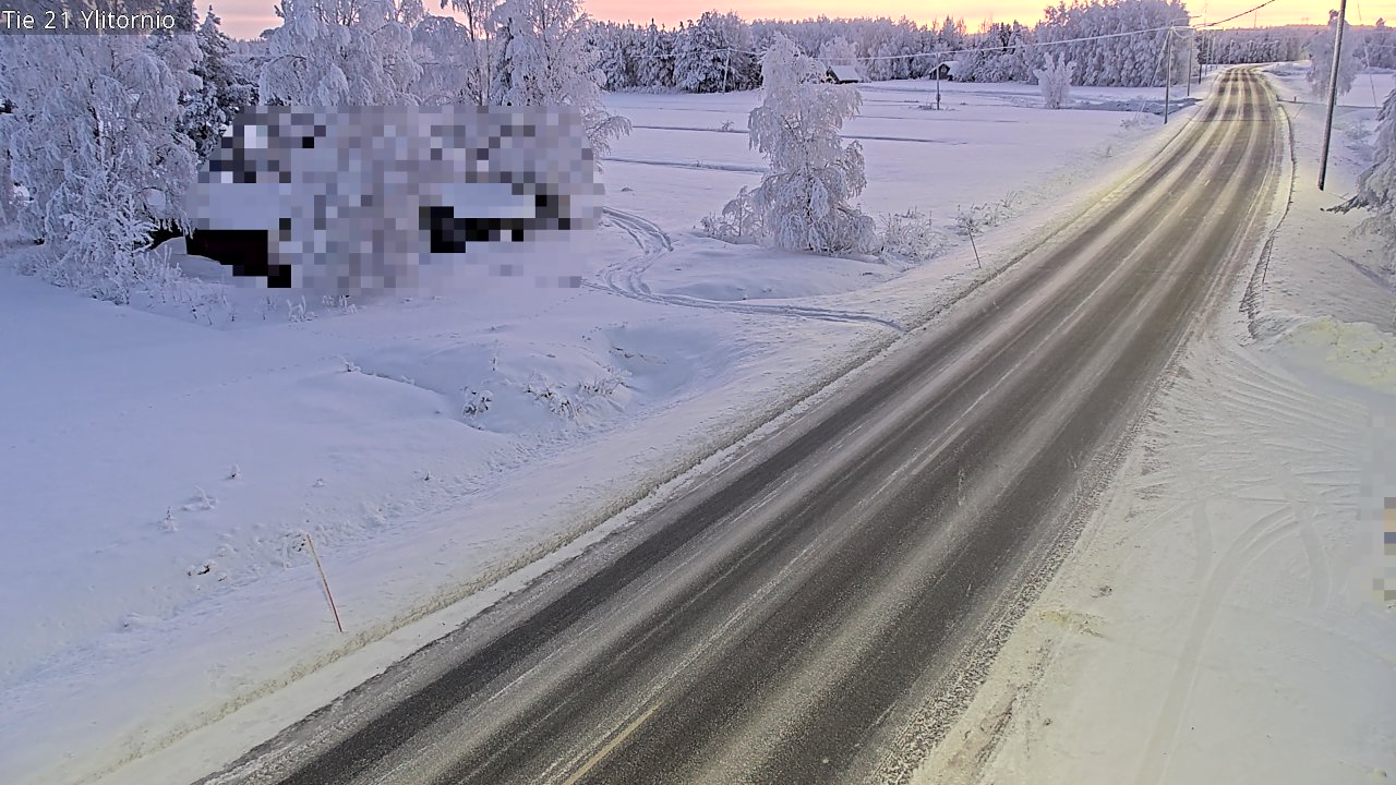 Kelikamerat Kuva Tie 21 Ylitornio, Tornio, Lappi