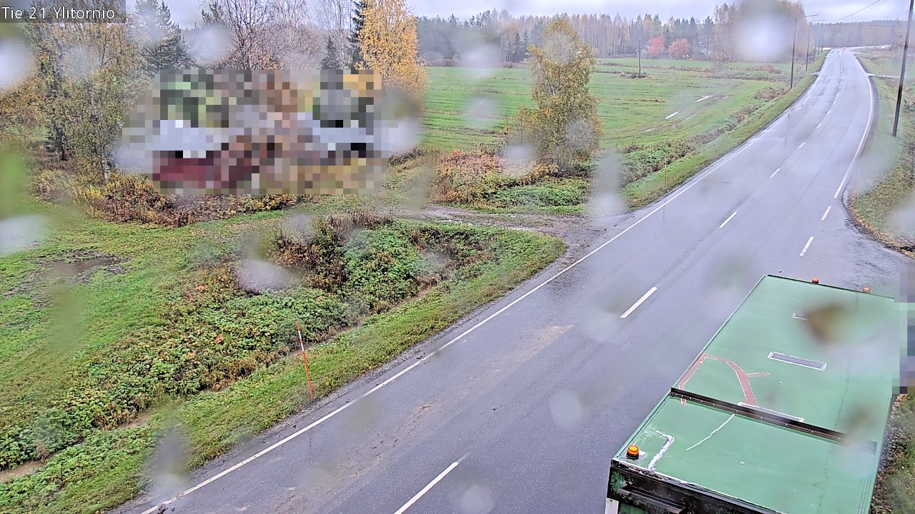 Weather Camera Image Road 21 Ylitornio, Tornio, Lappi