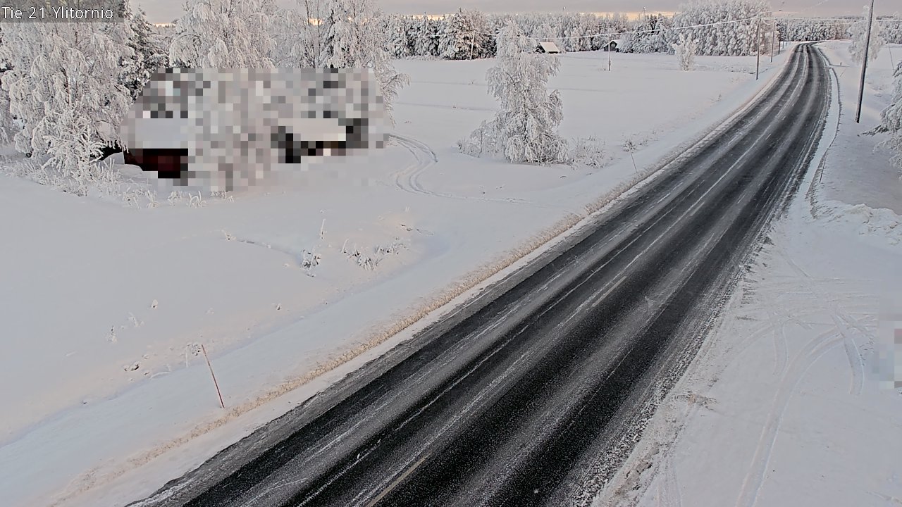 Kelikamerat Kuva Tie 21 Ylitornio, Tornio, Lappi