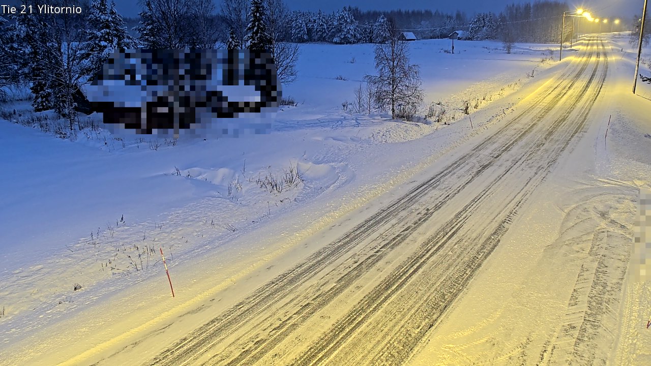 Kelikamerat Kuva Tie 21 Ylitornio, Tornio, Lappi