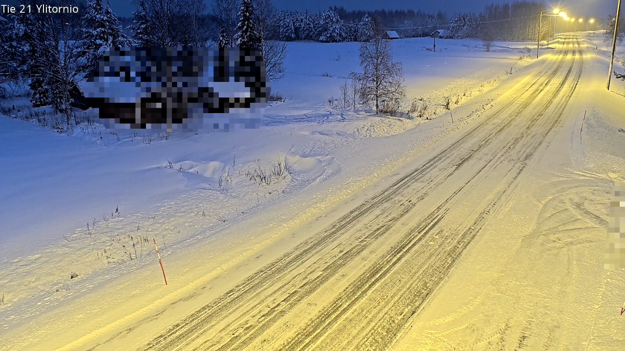 Kelikamerat Kuva Tie 21 Ylitornio, Tornio, Lappi