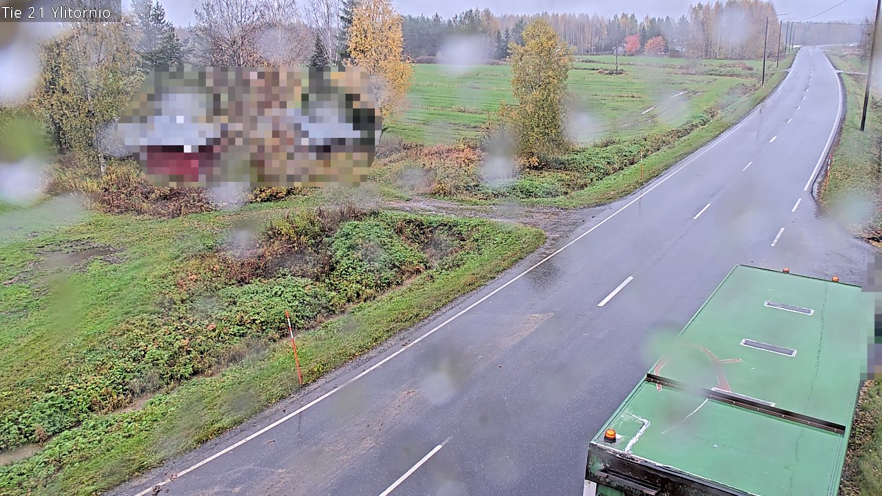 Weather Camera Image Road 21 Ylitornio, Tornio, Lappi