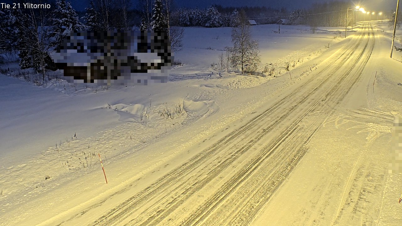 Kelikamerat Kuva Tie 21 Ylitornio, Tornio, Lappi