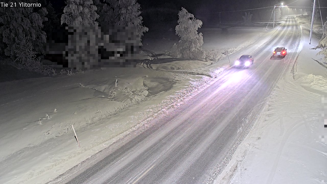 Kelikamerat Kuva Tie 21 Ylitornio, Tornio, Lappi