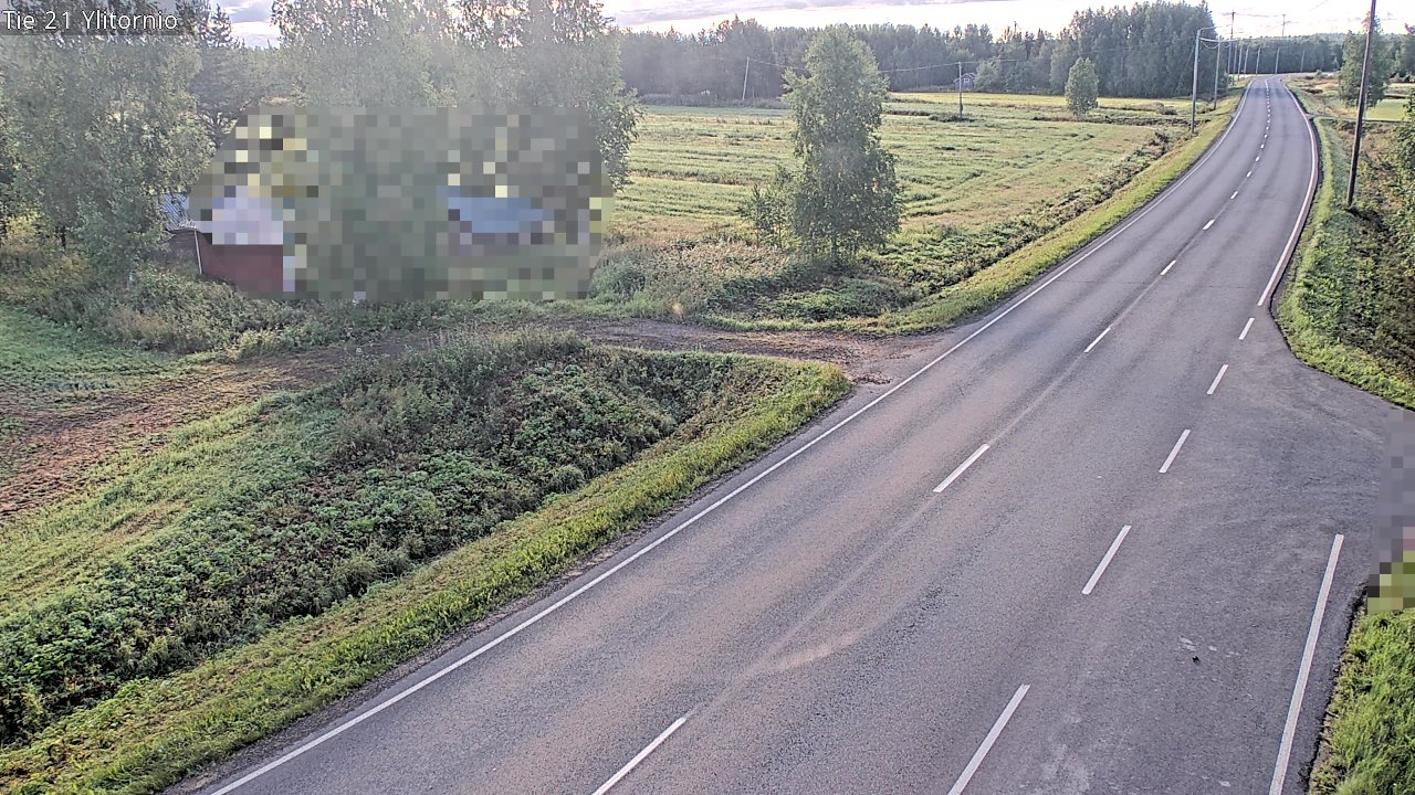 Weather Camera Image Road 21 Ylitornio, Tornio, Lappi