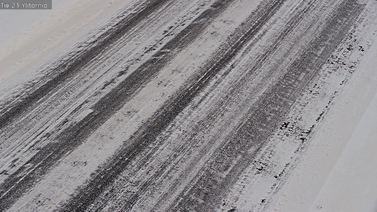 Weather Camera Image Väg 21 Övertorneå, Tornio, Lappi