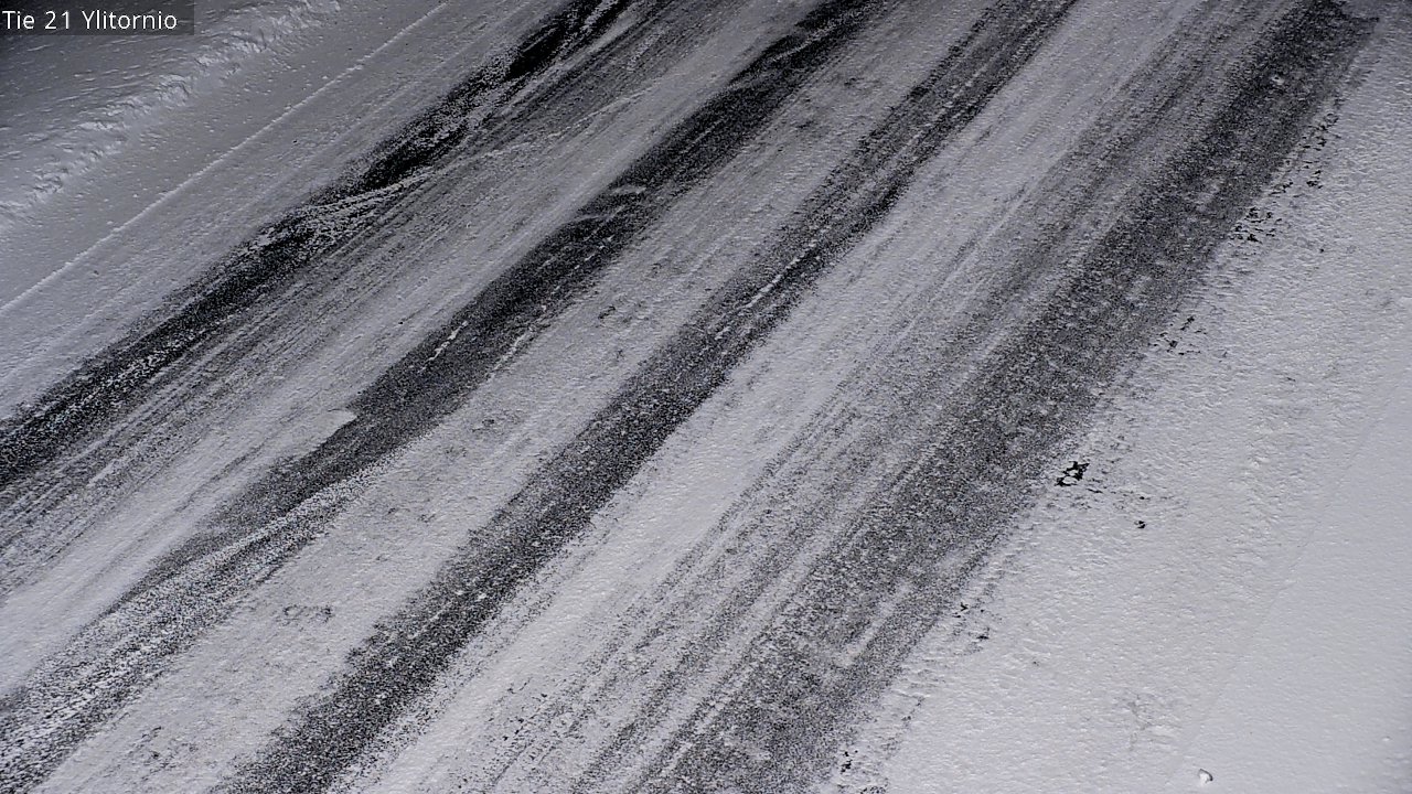 Weather Camera Image Road 21 Ylitornio, Tornio, Lappi