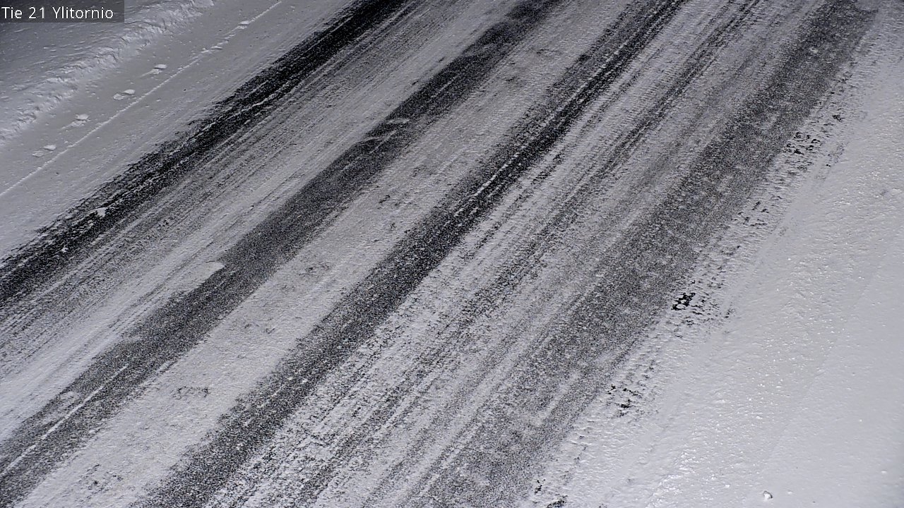 Weather Camera Image Road 21 Ylitornio, Tornio, Lappi