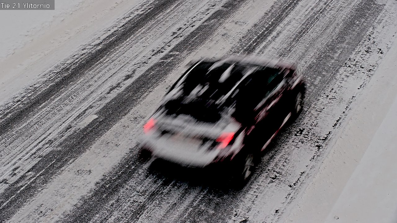 Weather Camera Image Road 21 Ylitornio, Tornio, Lappi