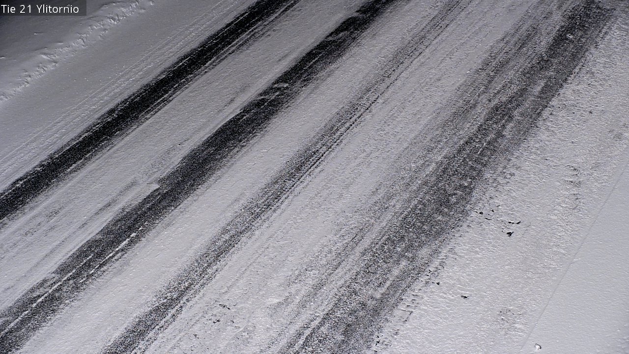 Weather Camera Image Road 21 Ylitornio, Tornio, Lappi