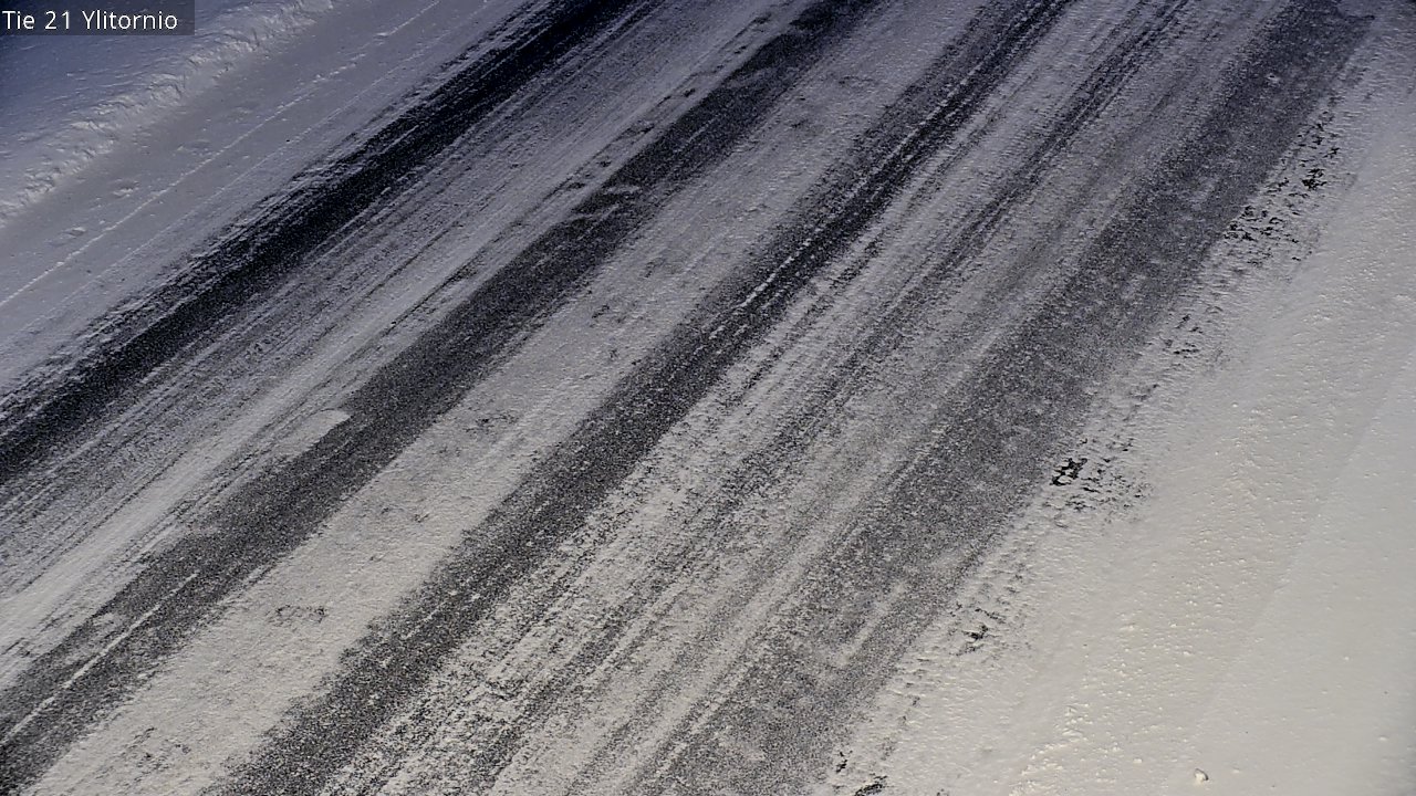 Weather Camera Image Road 21 Ylitornio, Tornio, Lappi