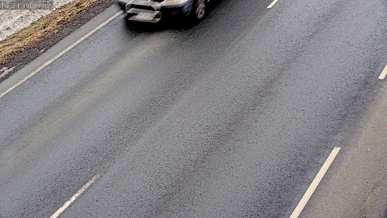 Weather Camera Image Väg 21 Övertorneå, Tornio, Lappi