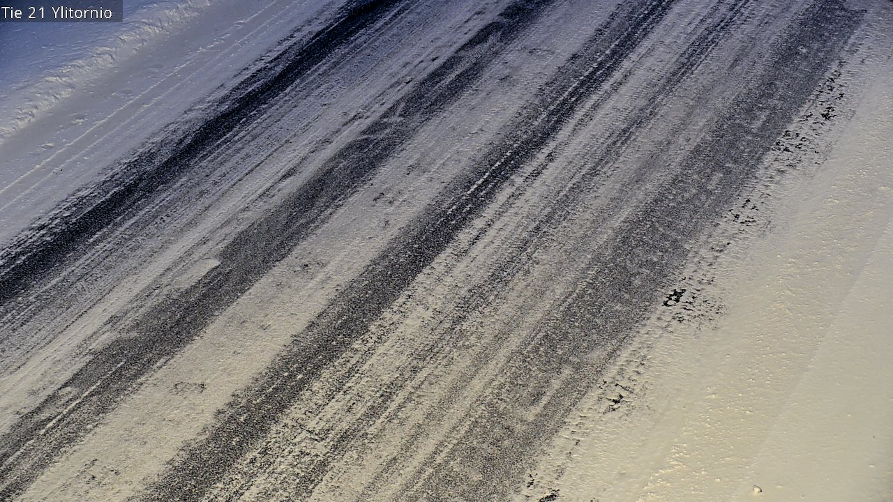 Weather Camera Image Road 21 Ylitornio, Tornio, Lappi