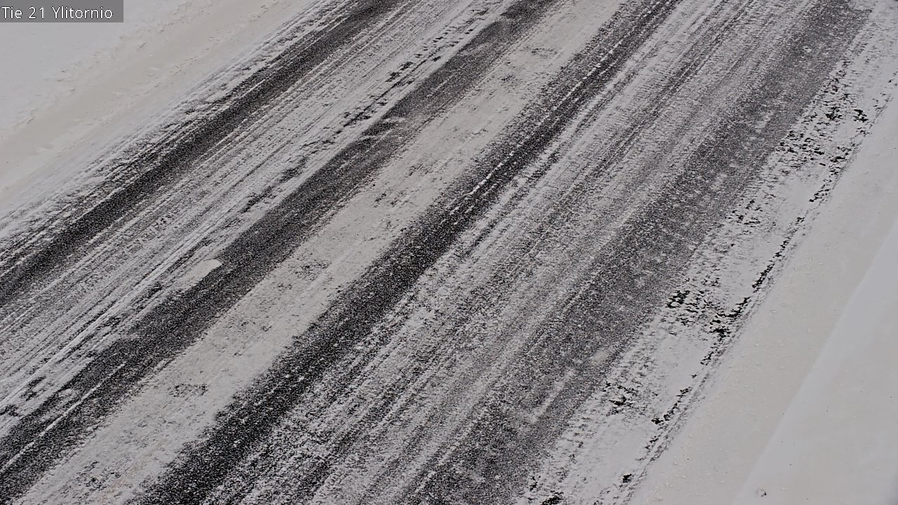 Weather Camera Image Road 21 Ylitornio, Tornio, Lappi