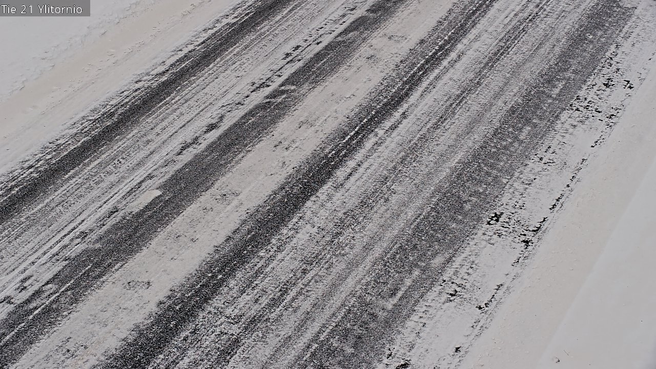 Weather Camera Image Road 21 Ylitornio, Tornio, Lappi