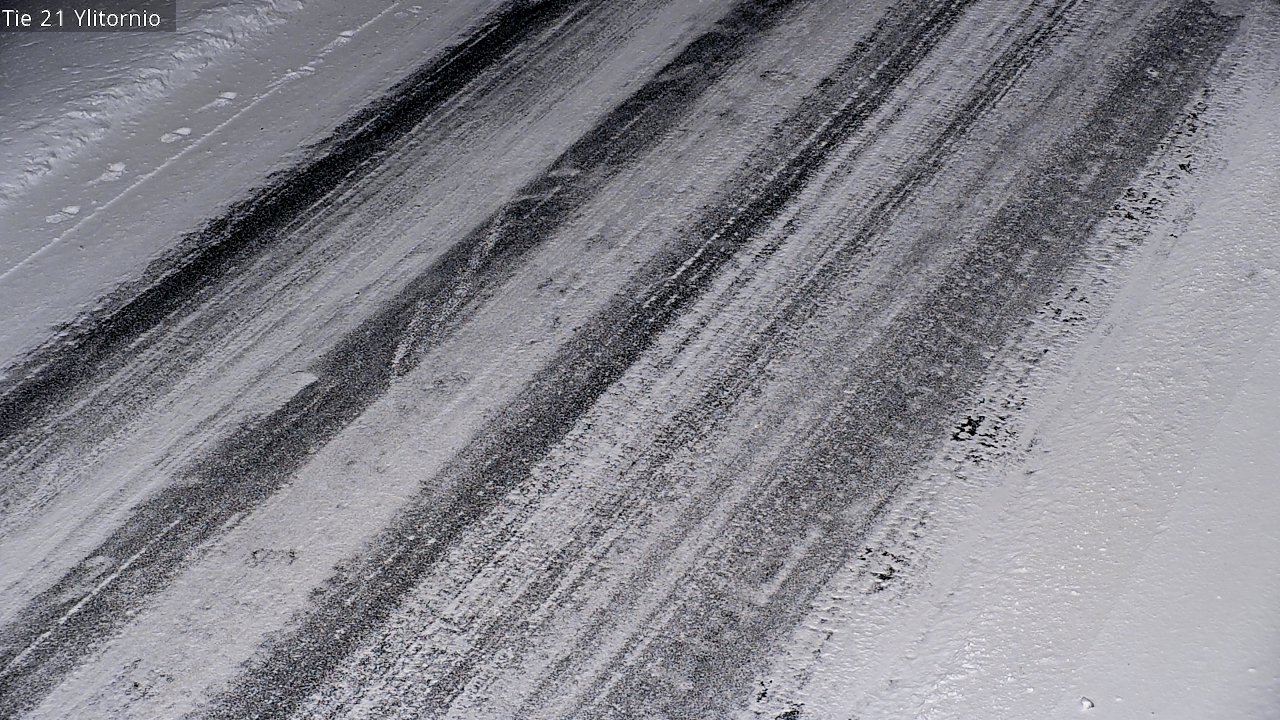 Weather Camera Image Road 21 Ylitornio, Tornio, Lappi