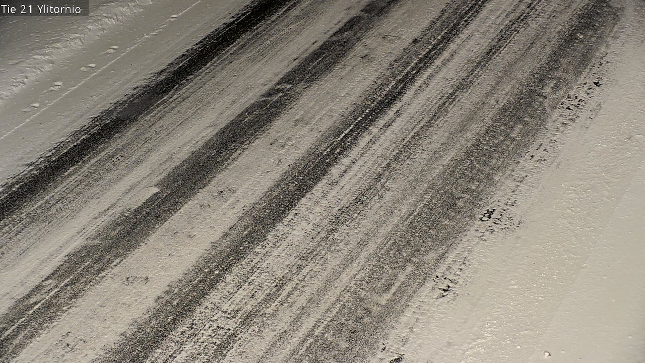 Weather Camera Image Road 21 Ylitornio, Tornio, Lappi