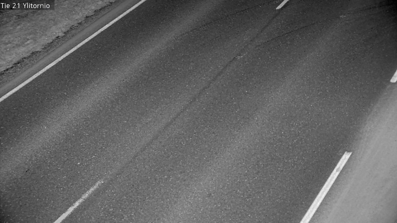 Weather Camera Image Road 21 Ylitornio, Tornio, Lappi
