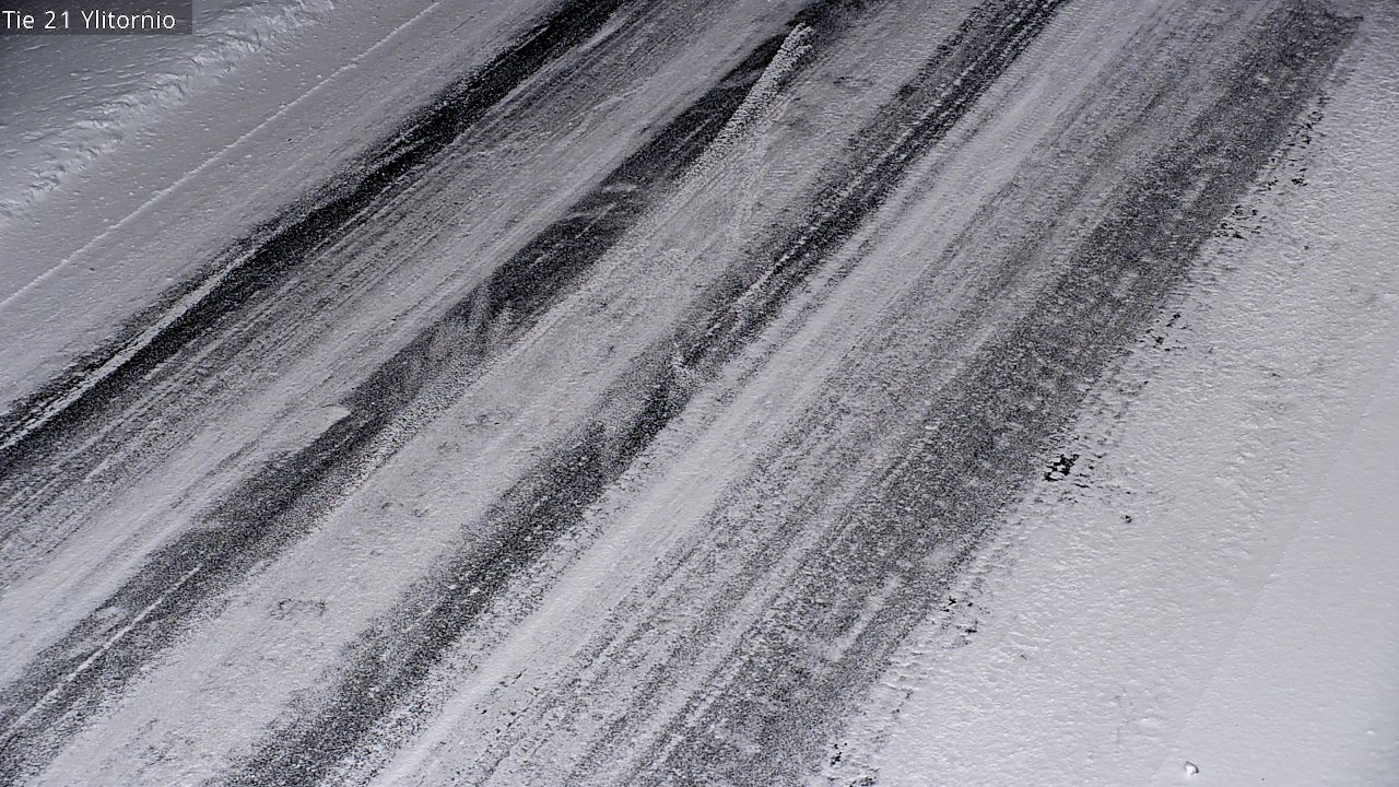 Weather Camera Image Road 21 Ylitornio, Tornio, Lappi