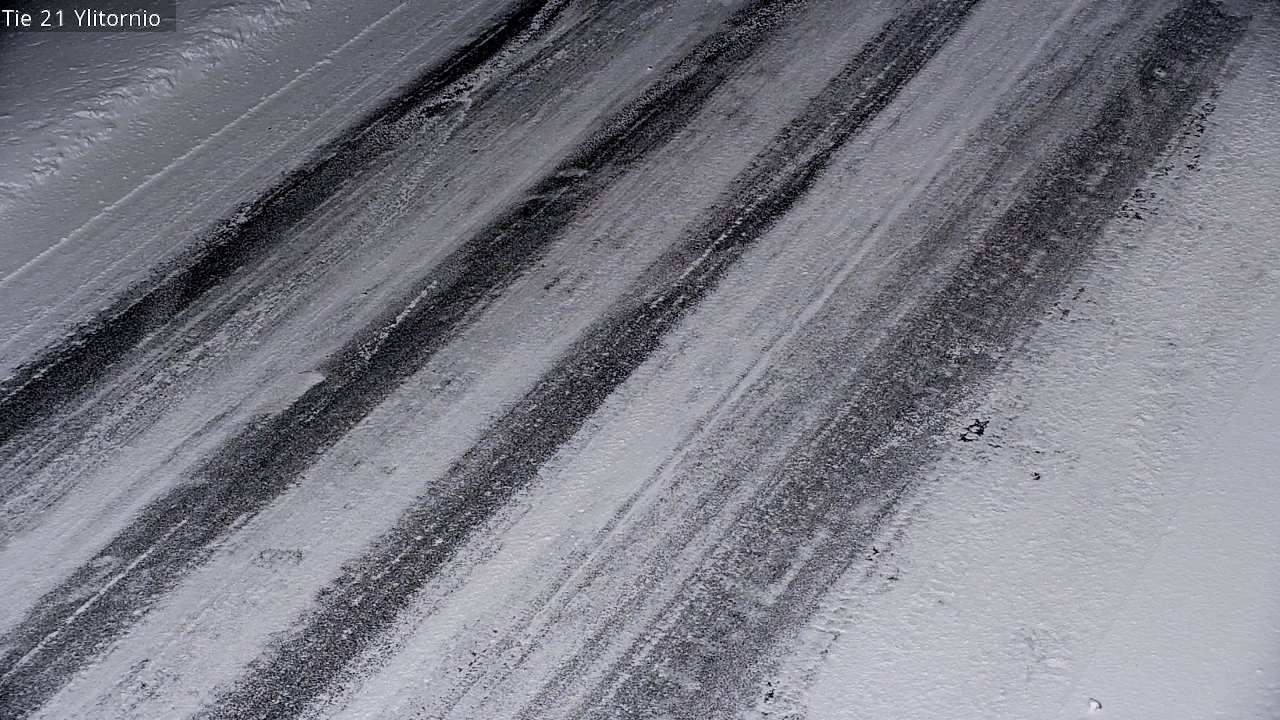 Weather Camera Image Road 21 Ylitornio, Tornio, Lappi